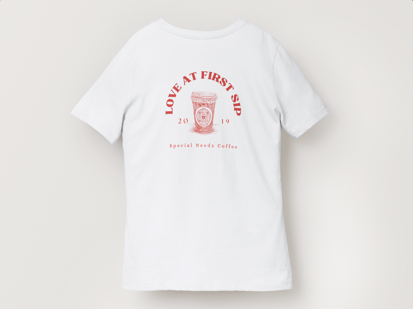 ❤️ Valentine’s Day “Love at First Sip” T-Shirt